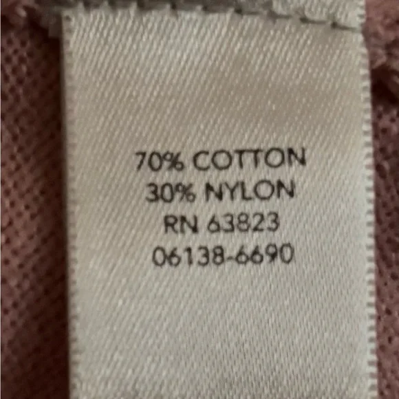 CJ Banks Blush Pink Knit Top - Picture 4 of 4